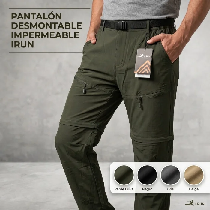 Pantalon Desmontable Impermeable I Run