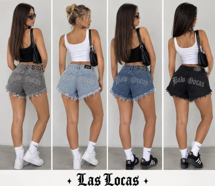 Short las Locas con Strass