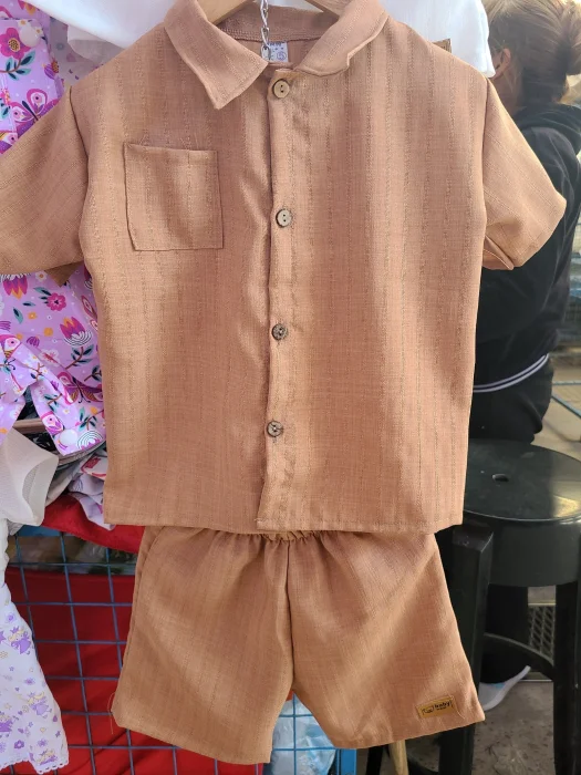 Conjunto Bebe Camisa y Short