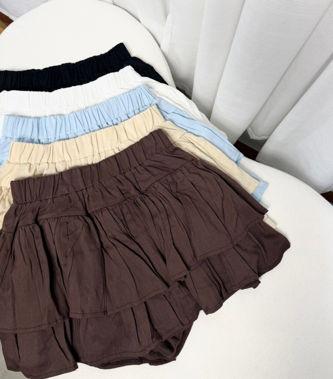 Shorts Pollera Lino - Imagen 3