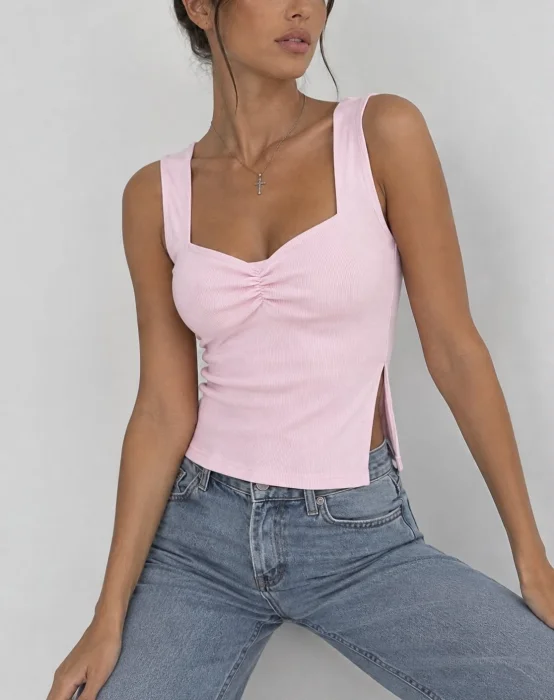 Musculosa Frunce