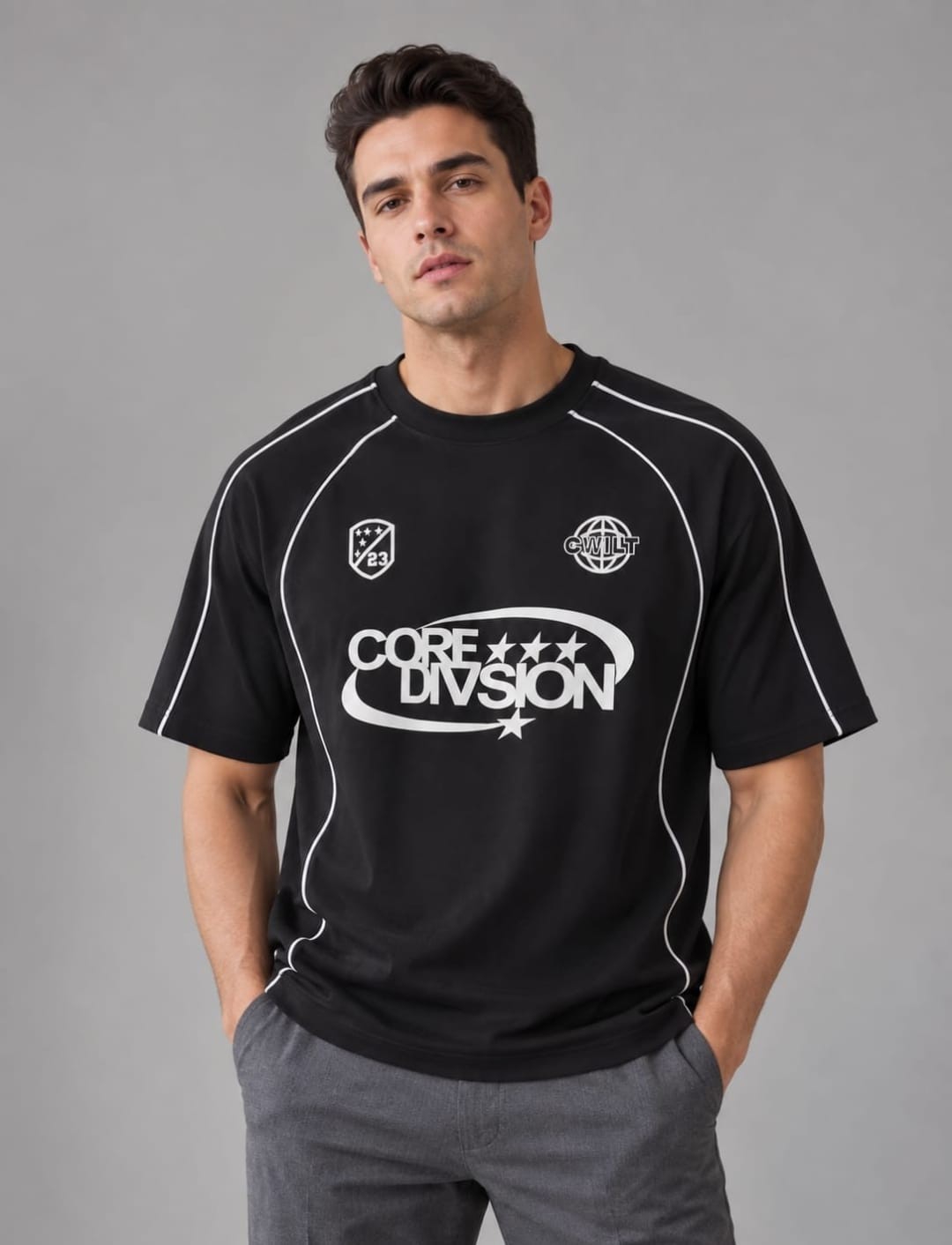 Remeras Oversize Algodón Peinado - Imagen 3