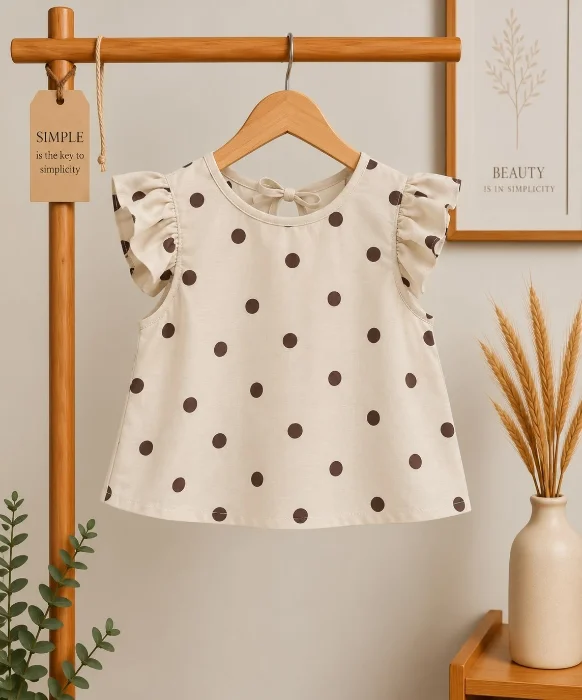 Blusa Volado Lunares