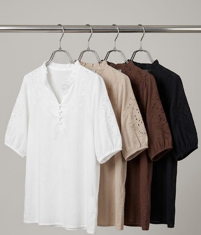 Blusa Cuello Volado - Imagen 2