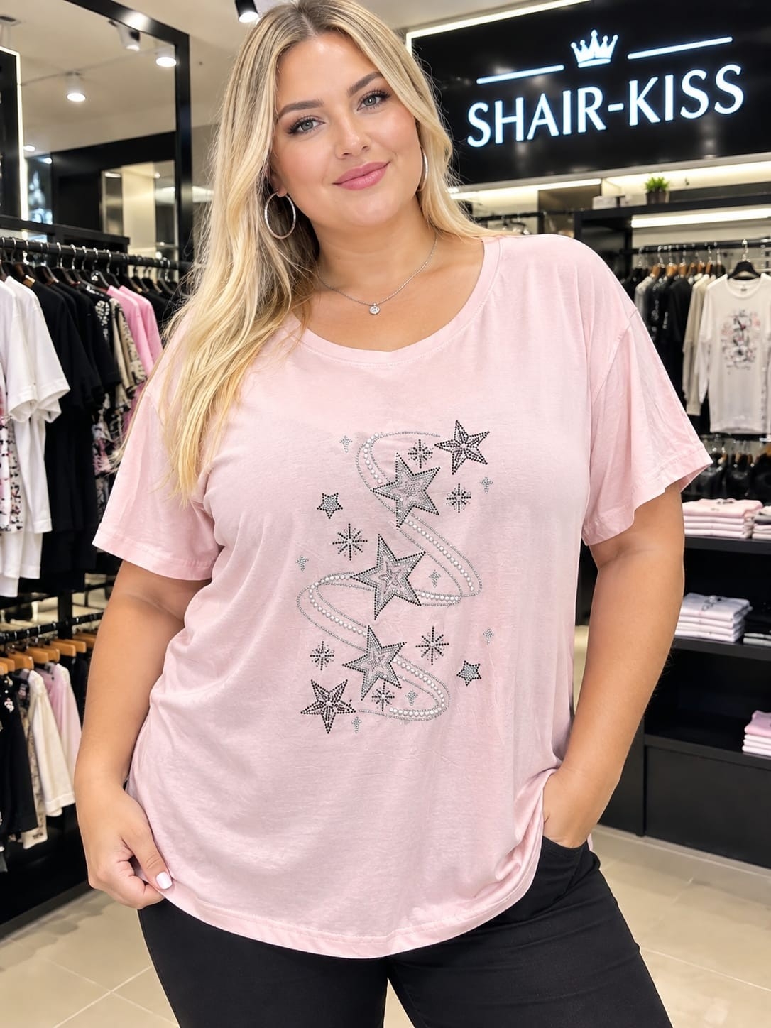 Remeras Algodón Peinado Elastizada - Imagen 2