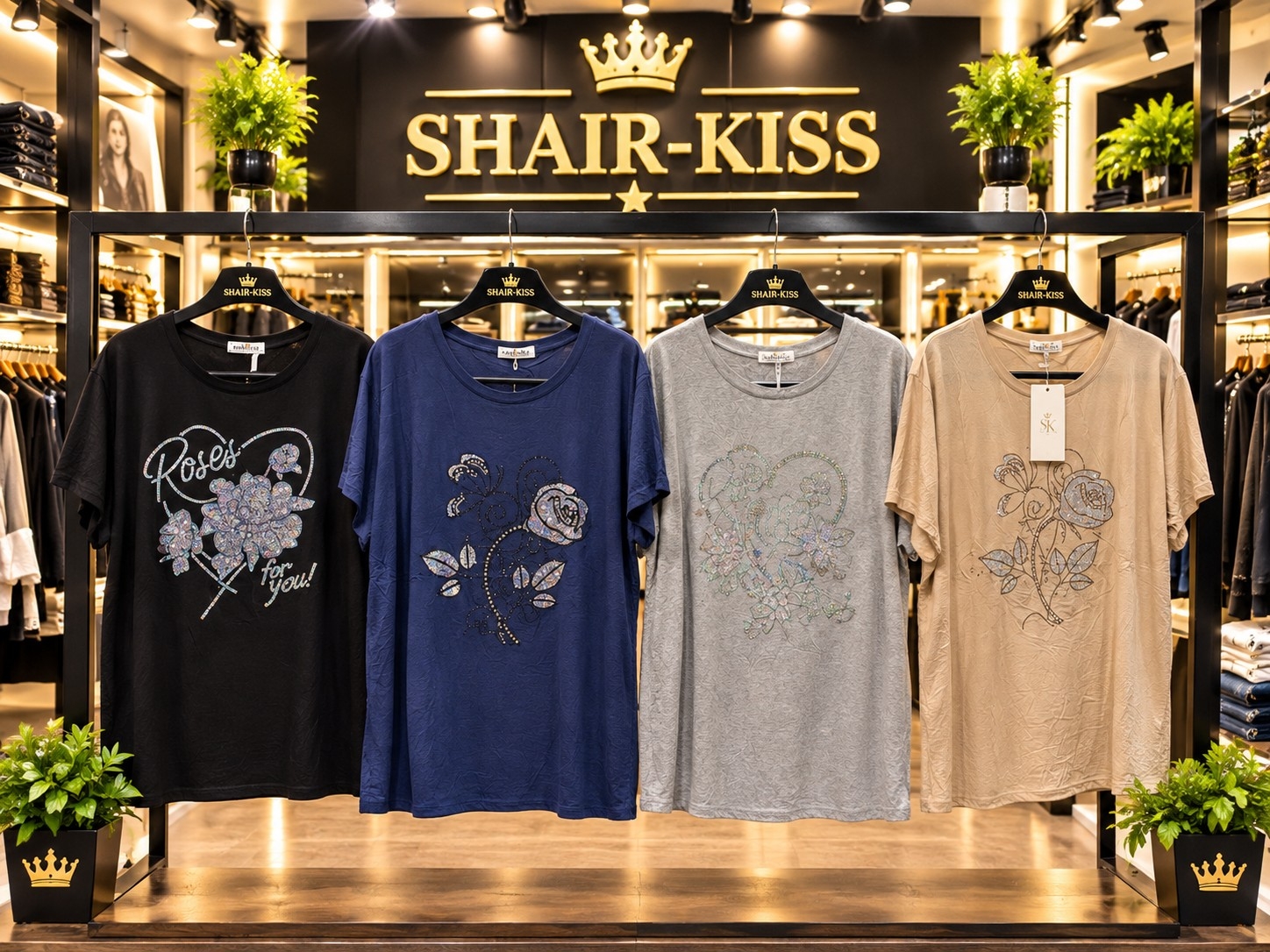 Remeras Elastizadas de Algodón Peinado - Imagen 3