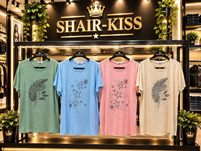 Remeras de Algodón Elastizadas