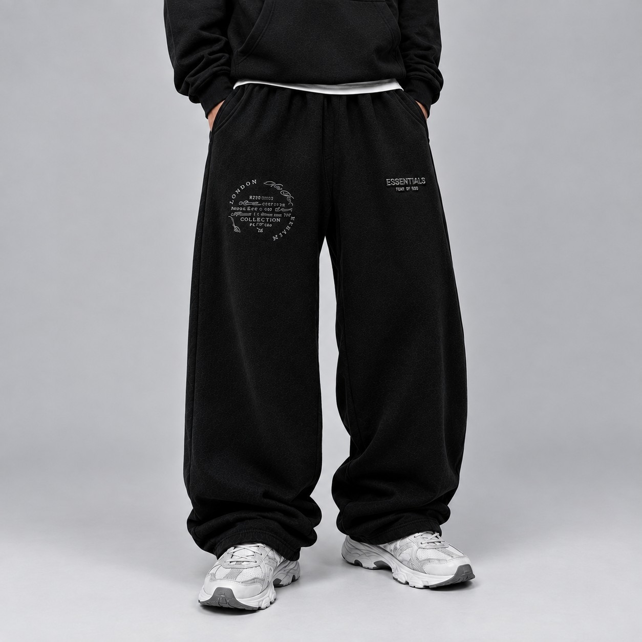Pantalón Baggy Essential Unisex - Imagen 2