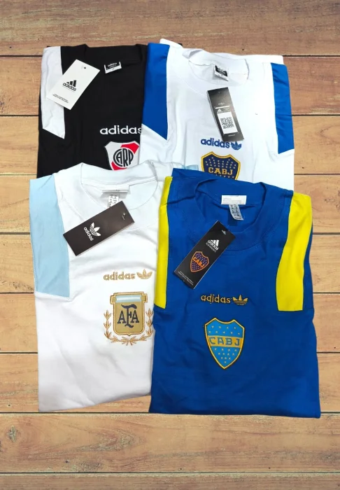 Remeras Oversise Logo Bordado