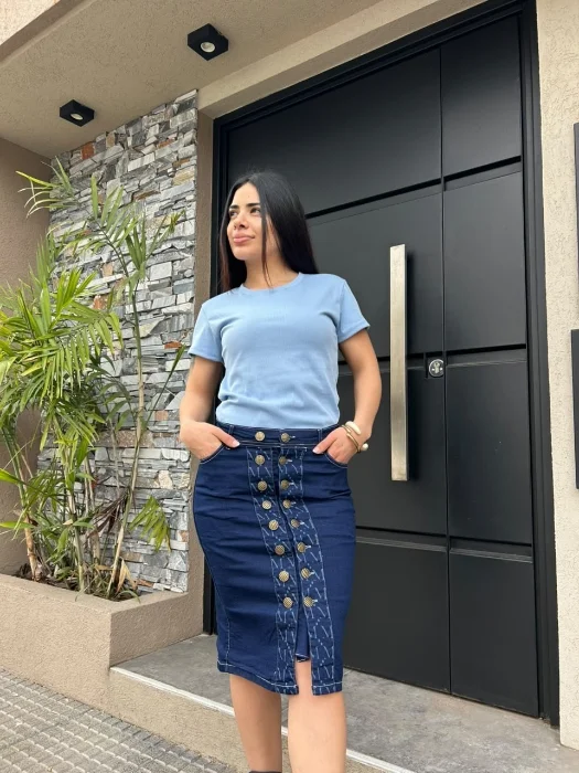 Pollera de Jeans