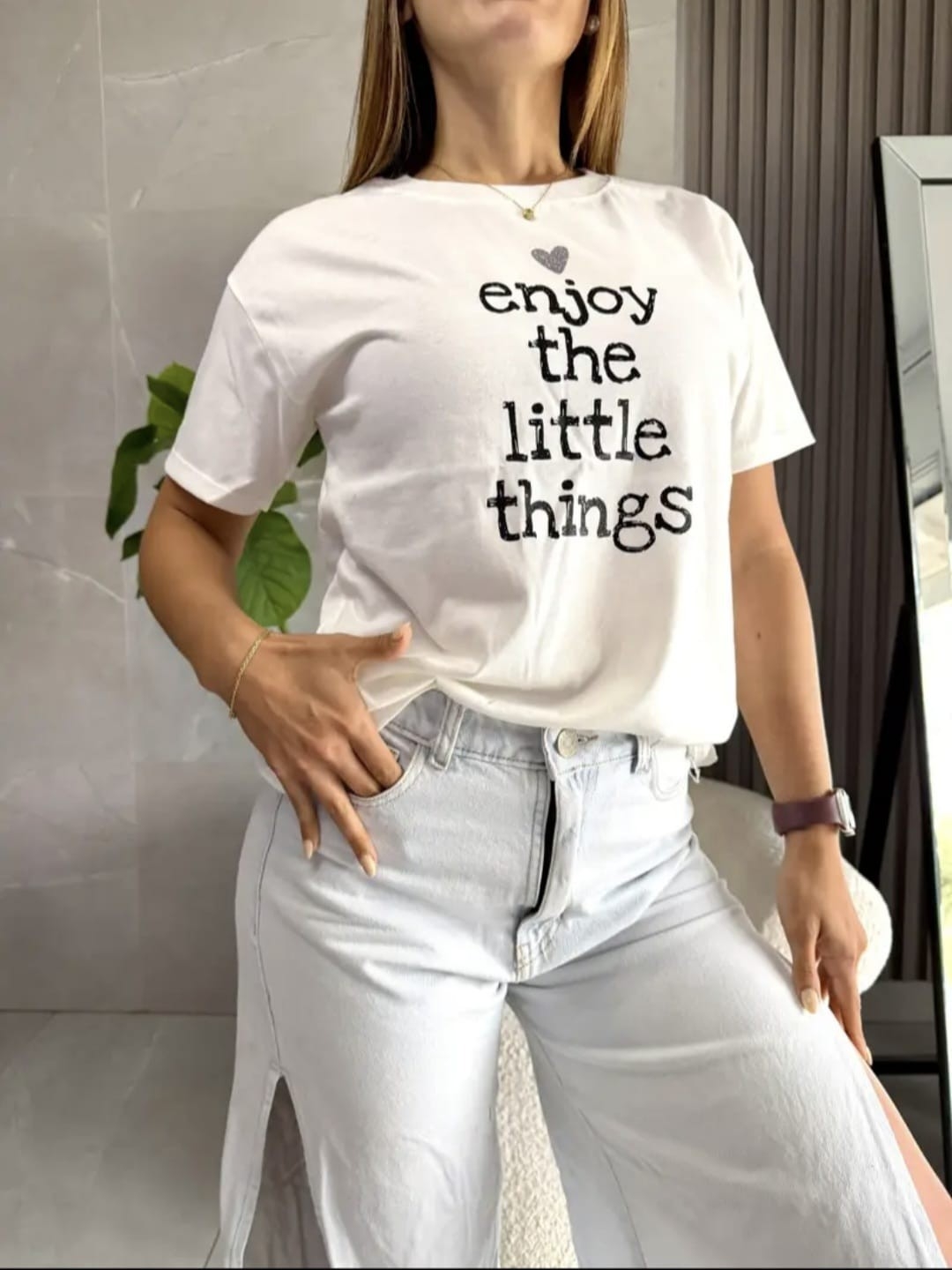 Remera Enjoy Gliter - Imagen 3