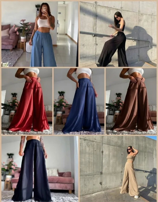 Maxi Palazo ( Lino Spandex)