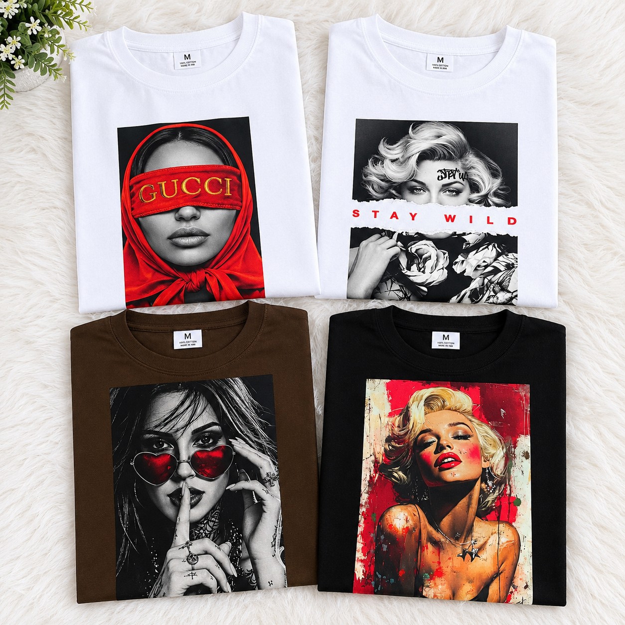 Remeras Oversize de Algodón Peinado - Imagen 3