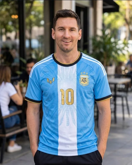 Camiseta la Última de Messi Sublimada