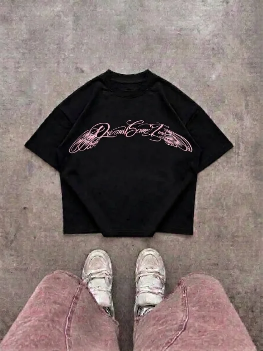 Remera Dreams Estampada Boxy 20.1