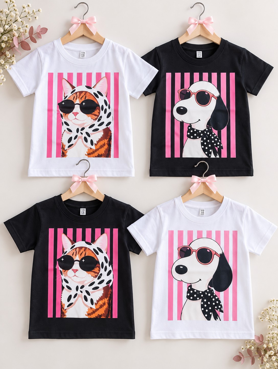 Remeras Rayadas Niña - Imagen 2