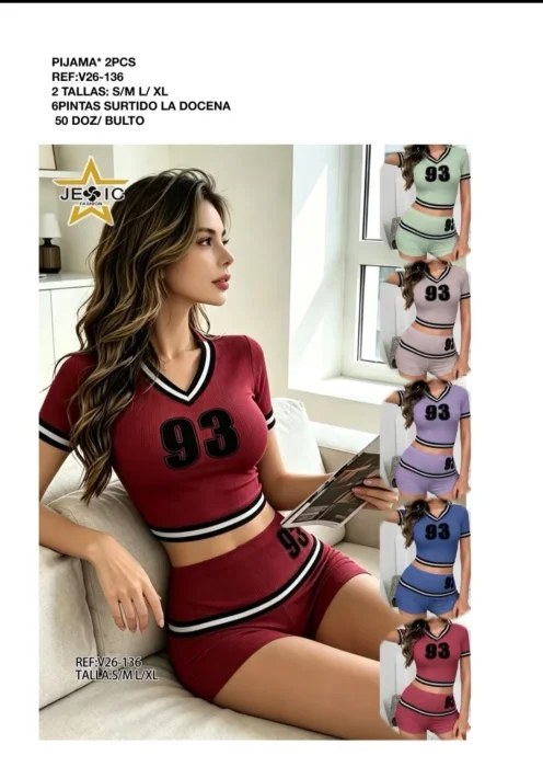 Pijama Dos Piezas Dama 136