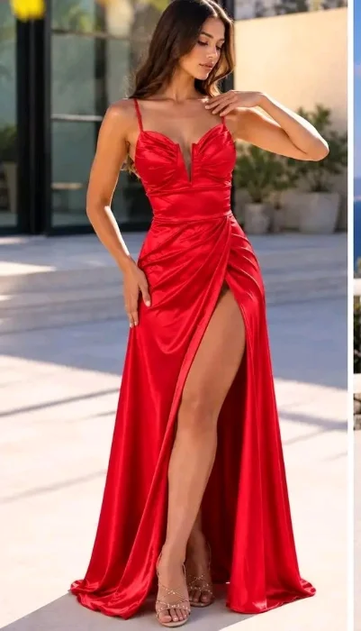 Vestido Fiesta Rubi Importado