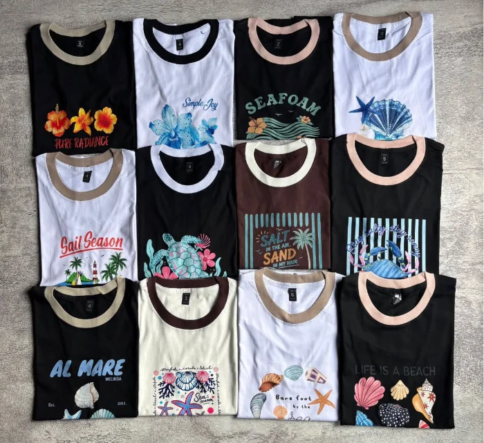 Remeras Combinadas
