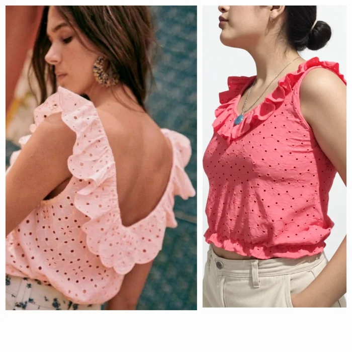 Blusa de Broderie