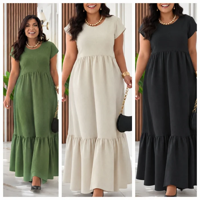 Vestido Cey C/ Capas
