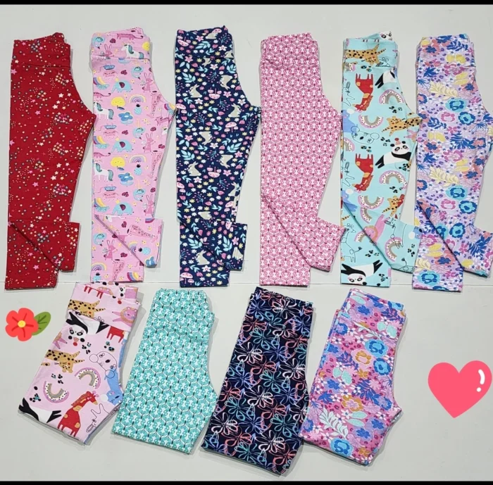 Calza Estampado Algodón Lycra