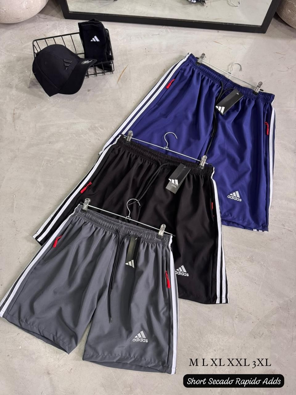 Short Adi Secado Rapido Calidad Importado - Imagen 8