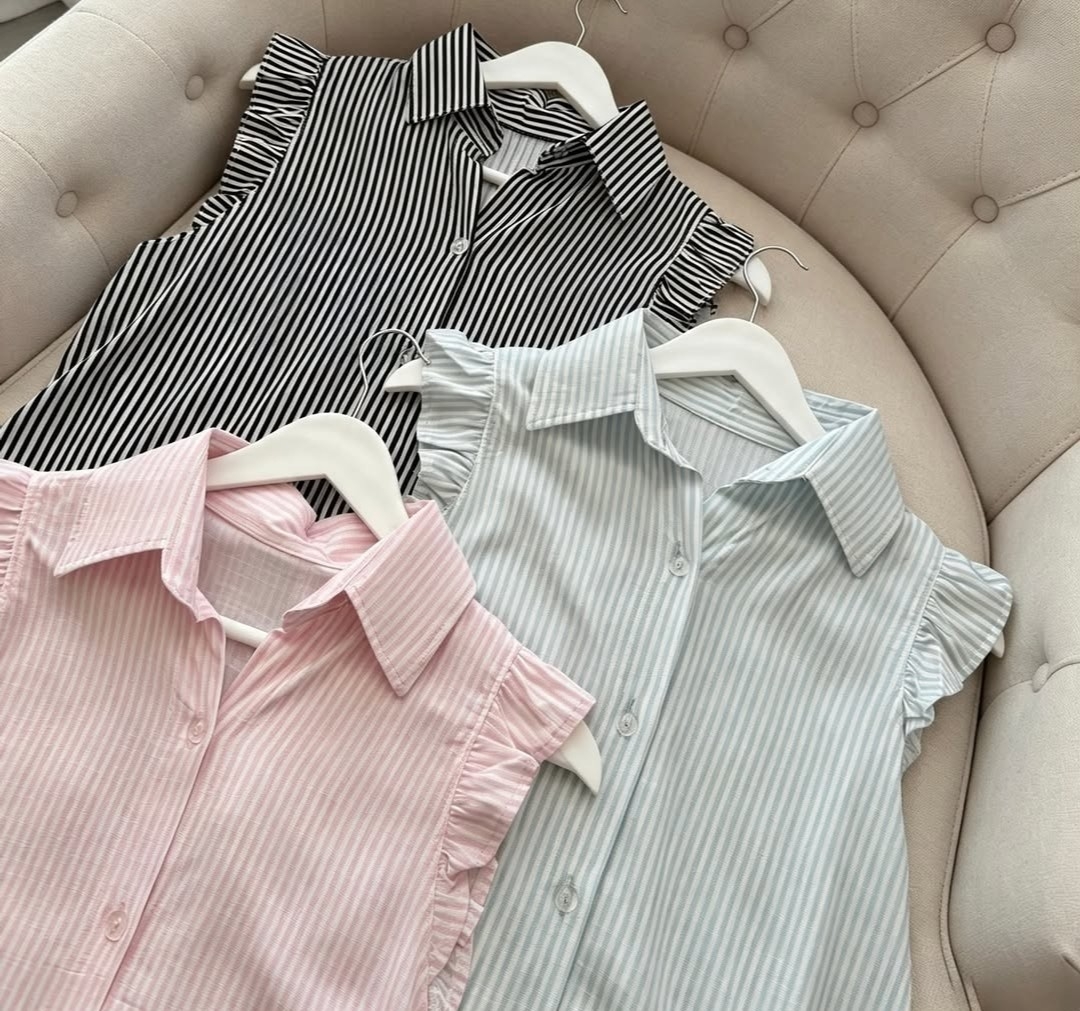 Camisa Rayada Lino - Imagen 3