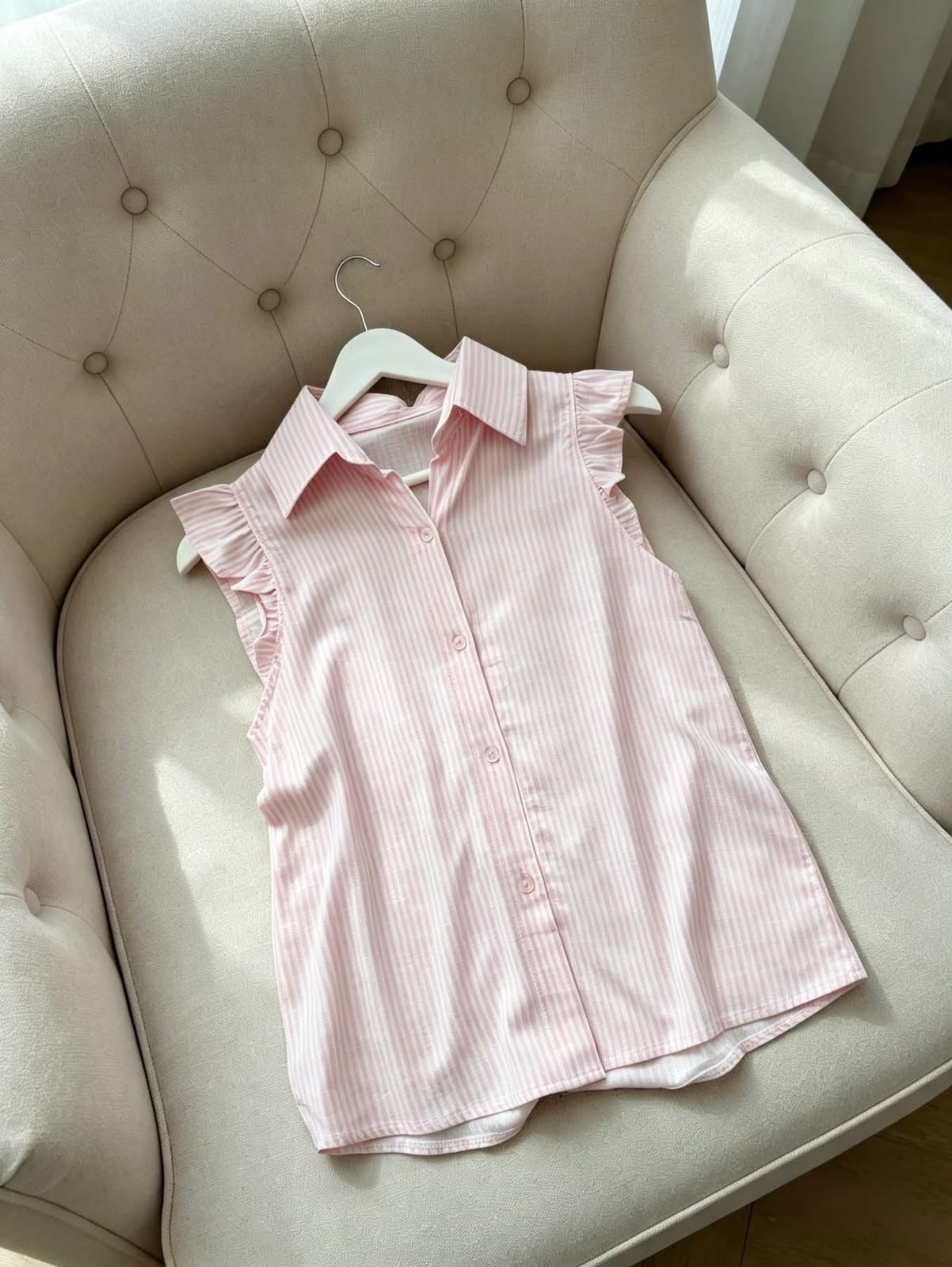 Camisa Corta con Volado - Imagen 2