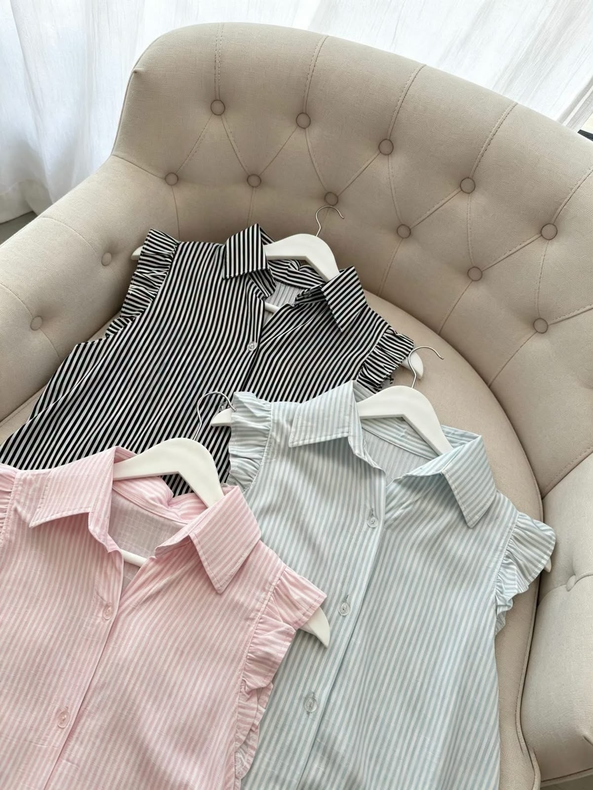 Camisa Corta con Volado - Imagen 3