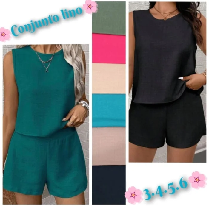 Conjunto Lino Dama