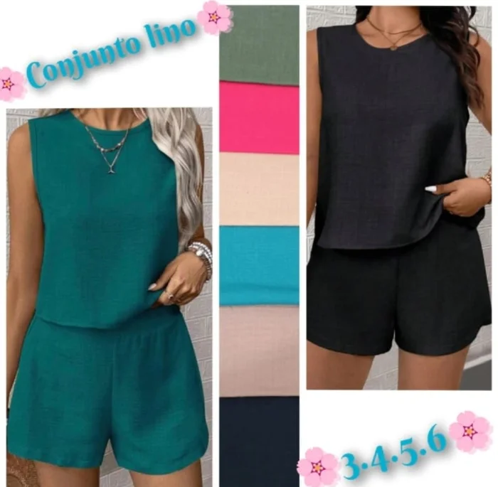 Conjunto Lino Dama