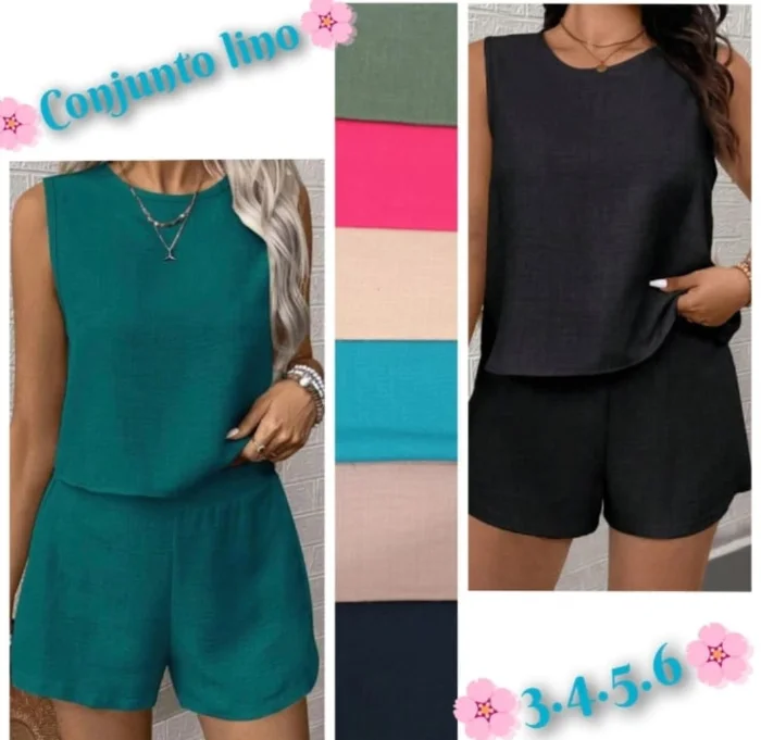 Conjunto Lino Dama