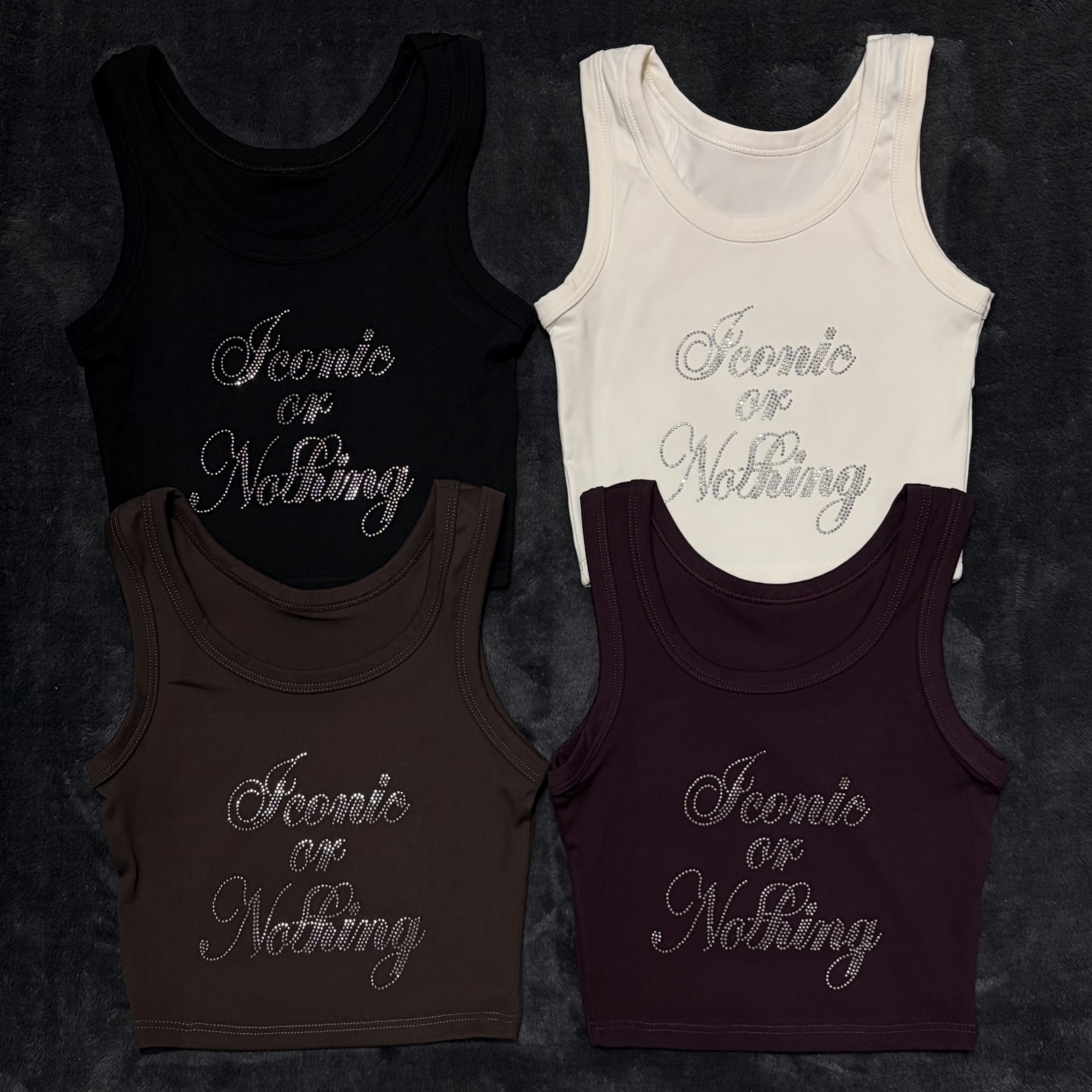 Musculosa con Strass Crop Top - IMG_8938.jpeg