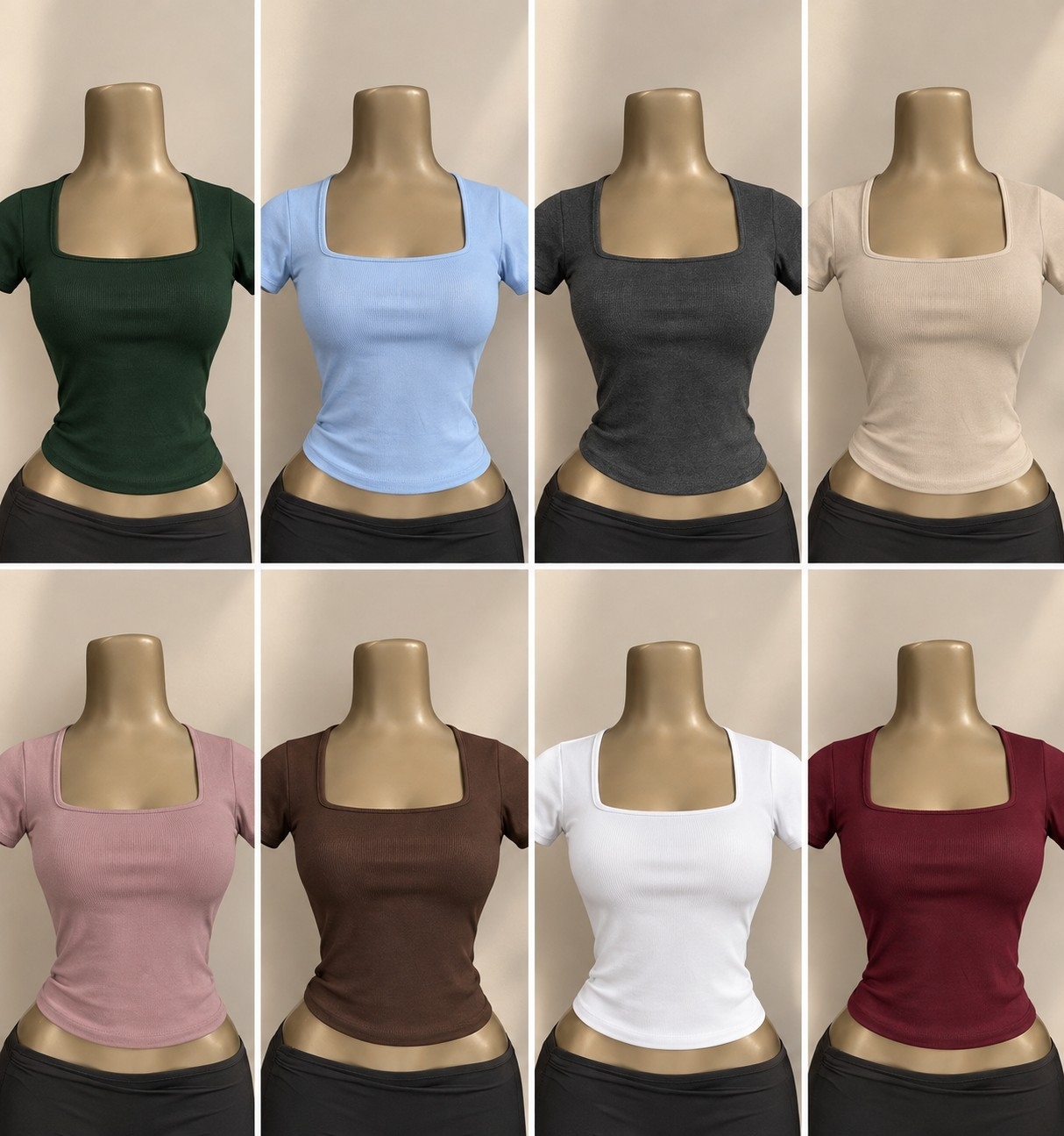 Remera Cuello Cuadrado - Imagen 2