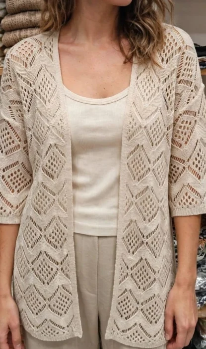Kimono Tejido de Hilo