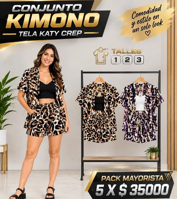 Conjunto Tela Katy Crep