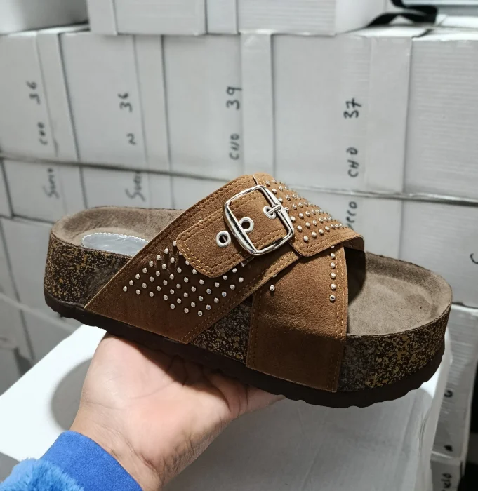 Sandalias Altas / Art. Cielo Camel