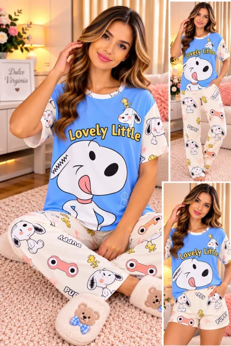 Pijamas Tres Piezas