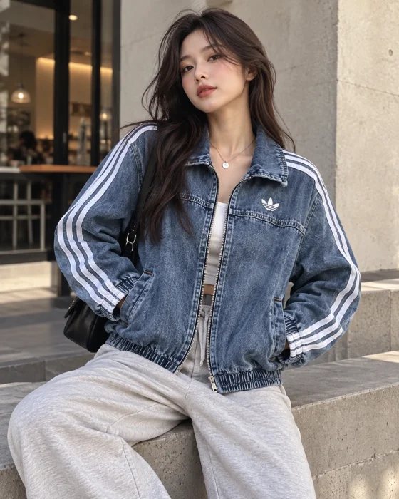  Campera Jean  Importada