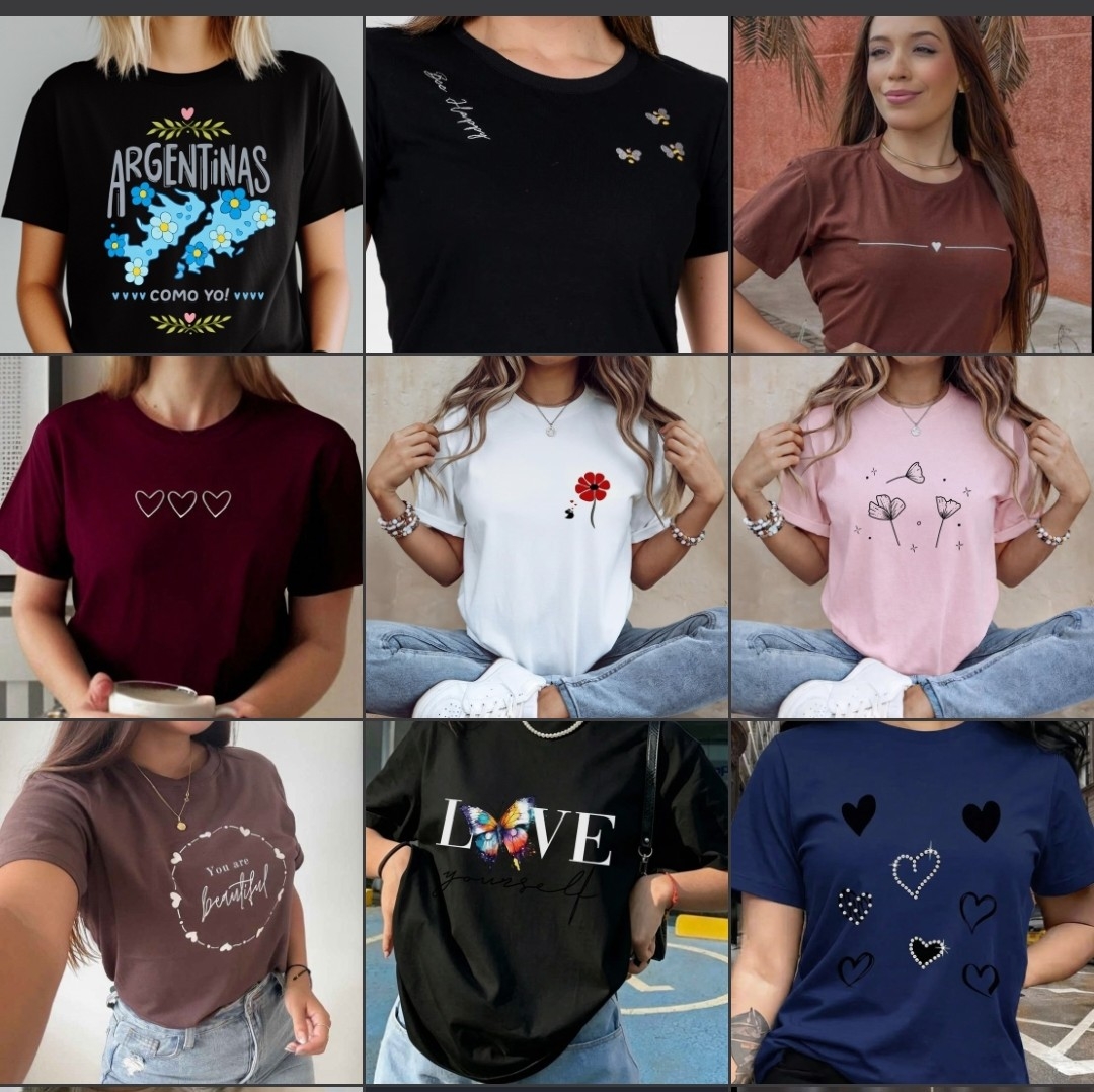 Temeras Estampadas Surtidas Talle 2 al 5 X Docena - Imagen 3