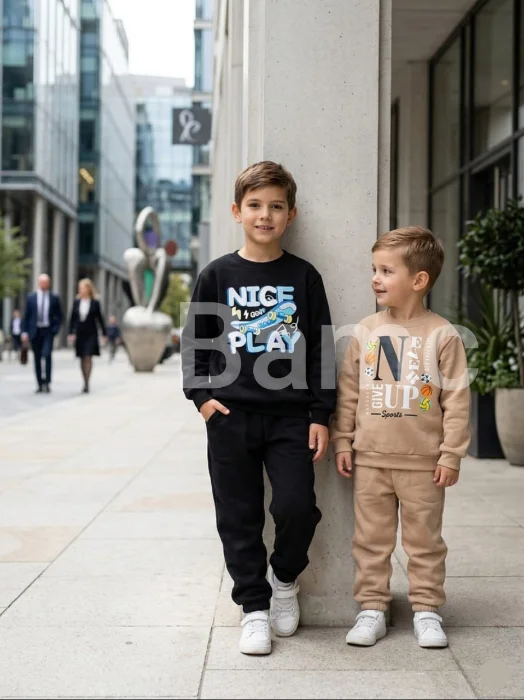 Conjunto Frisa Algodón de Niño
