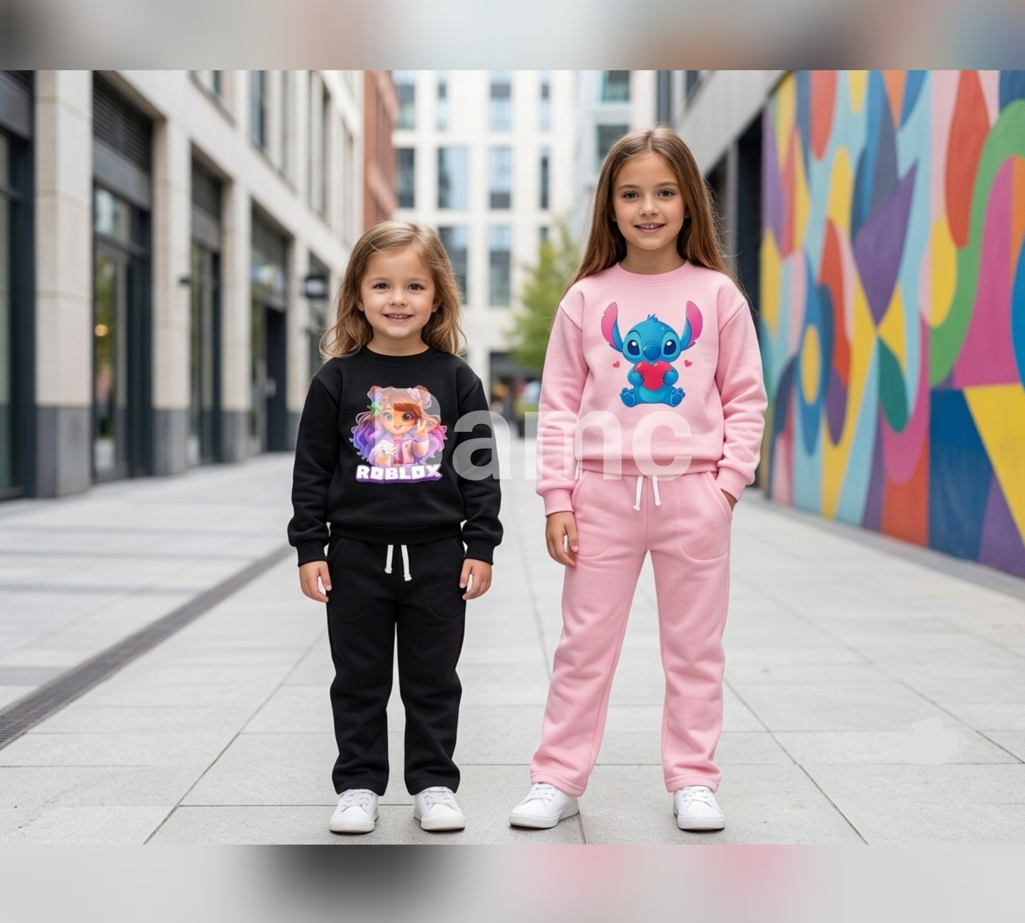 Conjunto Frisa Algodón de Niña - Imagen 3