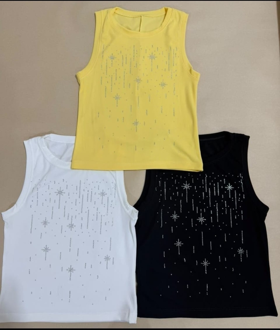 Musculosa con Strass - Imagen 2