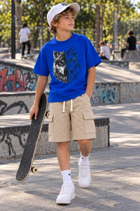 Remera Oversize Wolf