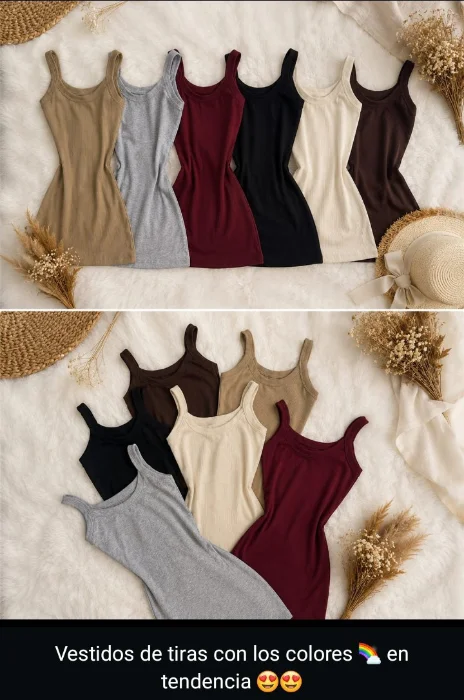Vestido Tira Morley Algodón