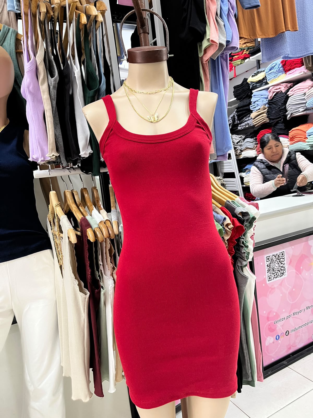 Vestido Tira Morley Algodón - Imagen 2