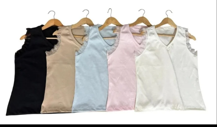 Musculosa con Puntilla
