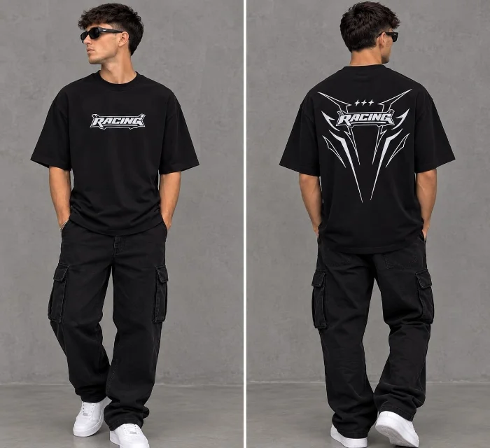 Remeras Overzice Estampadas
