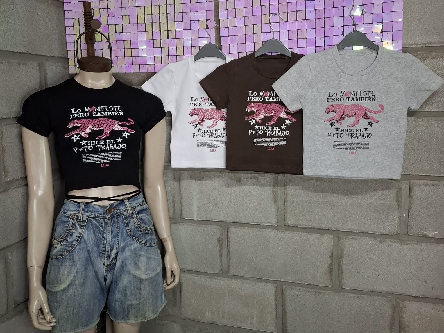 Baby Tee Algodón C Lycra - Imagen 3